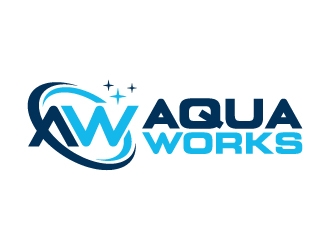 Aqua Works logo design by abss