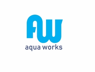 Aqua Works logo design by vicafo