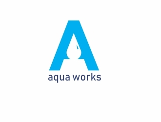 Aqua Works logo design by vicafo