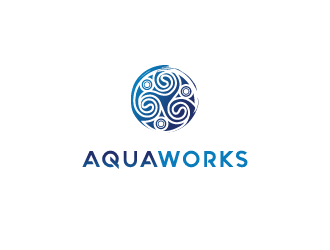 Aqua Works logo design by PRN123