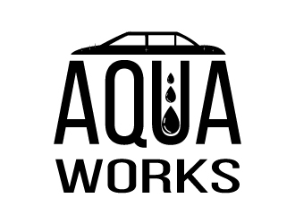 Aqua Works logo design by twomindz