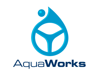 Aqua Works logo design by Coolwanz
