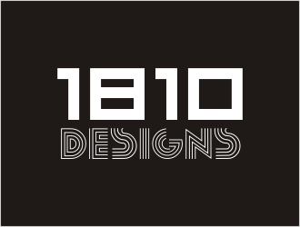 1810 Designs logo design by bunda_shaquilla