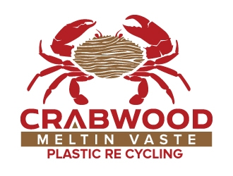 CrabWood   / company name: Meltin Vaste logo design by jaize