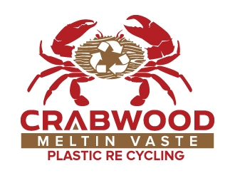 CrabWood   / company name: Meltin Vaste logo design by jaize