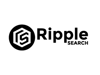 RippleSearch logo design by karjen