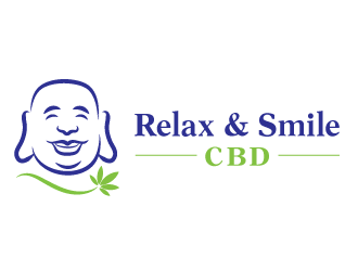 Relax And Smile CBD logo design by MonkDesign