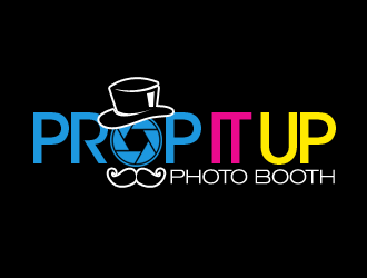 Prop It Up Photo Booth logo design by kunejo