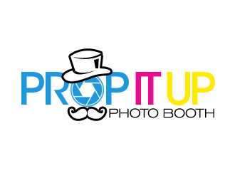 Prop It Up Photo Booth logo design by kunejo