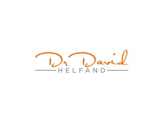 Dr David Helfand logo design by bricton