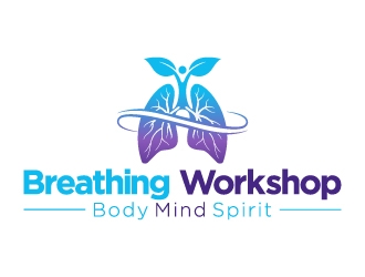 Breathing Workshop logo design by Hansiiip