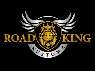 Road King Kustomz logo design by THOR_