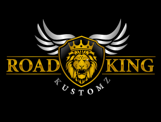 Road King Kustomz logo design by THOR_