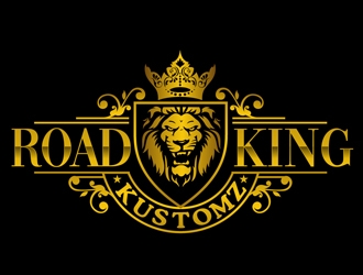 Road King Kustomz logo design by DreamLogoDesign