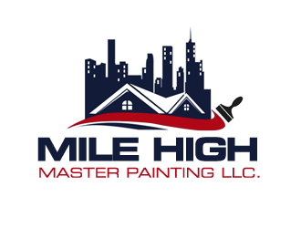 Mile High Master Painting LLC.  logo design by kunejo