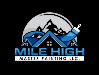 Mile High Master Painting LLC.  logo design by MarkindDesign