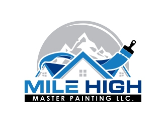 Mile High Master Painting LLC.  logo design by MarkindDesign