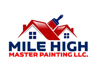 Mile High Master Painting LLC.  logo design by ElonStark