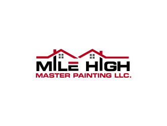 Mile High Master Painting LLC.  logo design by akhi