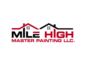Mile High Master Painting LLC.  logo design by akhi