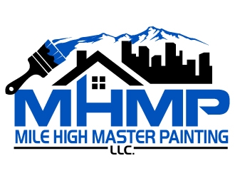 Mile High Master Painting LLC.  logo design by Xeon