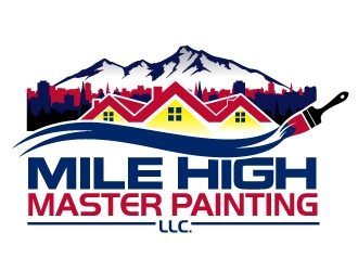 Mile High Master Painting LLC.  logo design by Xeon