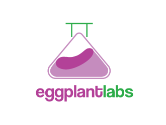 eggplant labs logo design by burhanani