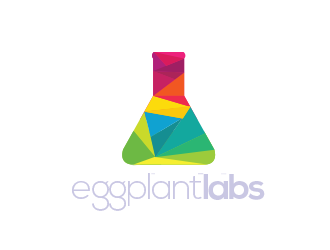 eggplant labs logo design by AdenDesign