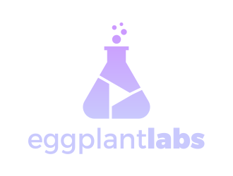eggplant labs logo design by creator_studios