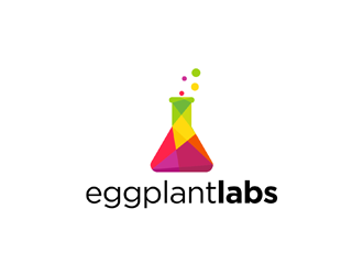 eggplant labs logo design by ndaru