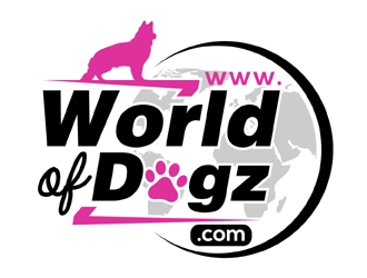 www.worldofdogz.com logo design by MAXR