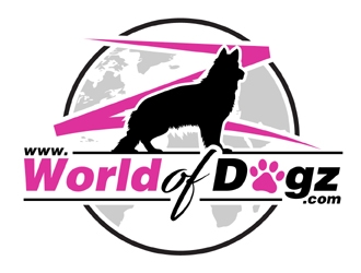 www.worldofdogz.com logo design by MAXR