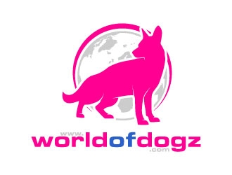 www.worldofdogz.com logo design by daywalker