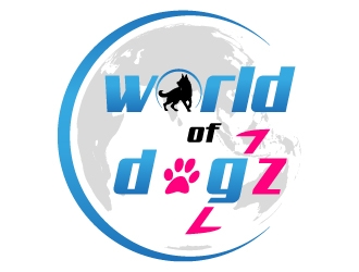 www.worldofdogz.com logo design by MUSANG