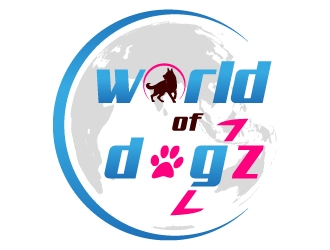 www.worldofdogz.com logo design by MUSANG