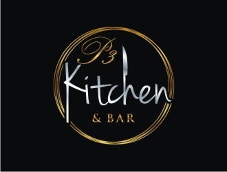 P3 Kitchen & Bar logo design by bricton