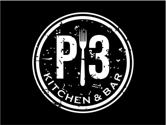 P3 Kitchen & Bar logo design by cintoko