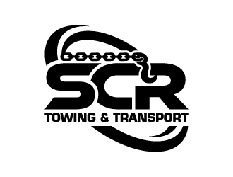 SCR Towing & Transport logo design by abss