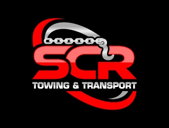 SCR Towing & Transport logo design by abss