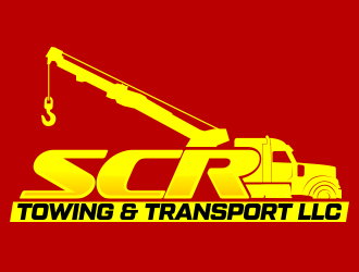 SCR Towing & Transport logo design by beejo