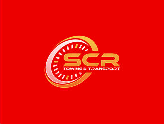 SCR Towing & Transport logo design by sodimejo