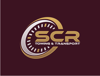 SCR Towing & Transport logo design by sodimejo