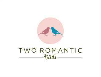 Two Romantic Birds logo design by MagnetDesign