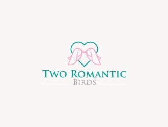 Two Romantic Birds logo design by zinnia