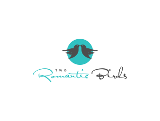 Two Romantic Birds logo design by dencowart