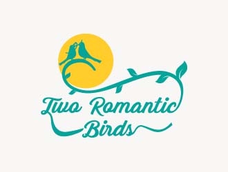 Two Romantic Birds logo design by zinnia
