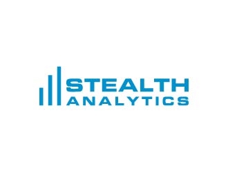 Stealth Analytics logo design by wongndeso