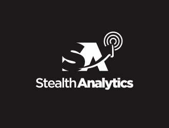 Stealth Analytics logo design by YONK