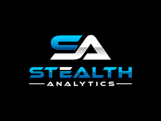 Stealth Analytics logo design by ubai popi