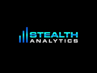 Stealth Analytics logo design by wongndeso